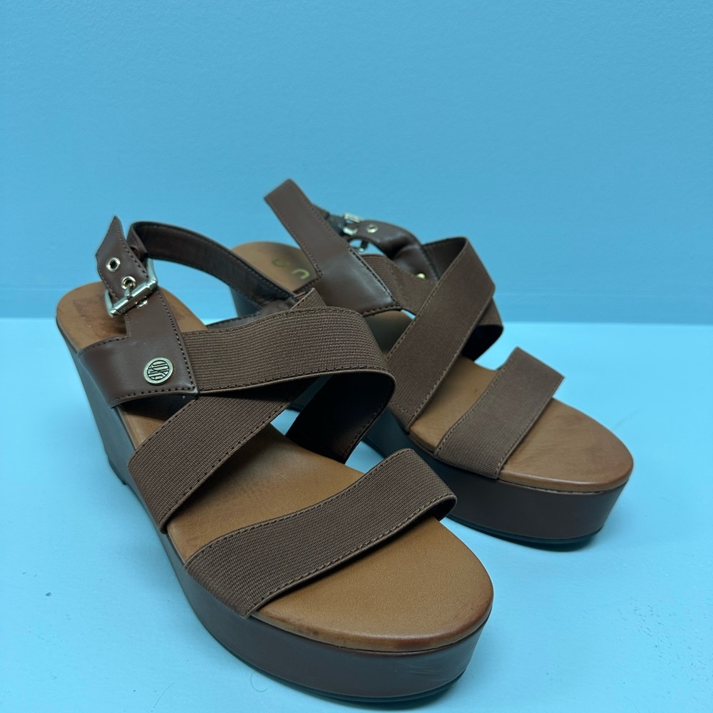 Brown Platform Sandals